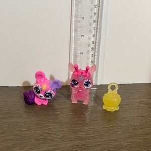 Magic Mixies Mixlings Crystal Woods Suba and Aqua Chanjas bundle of 3 pieces